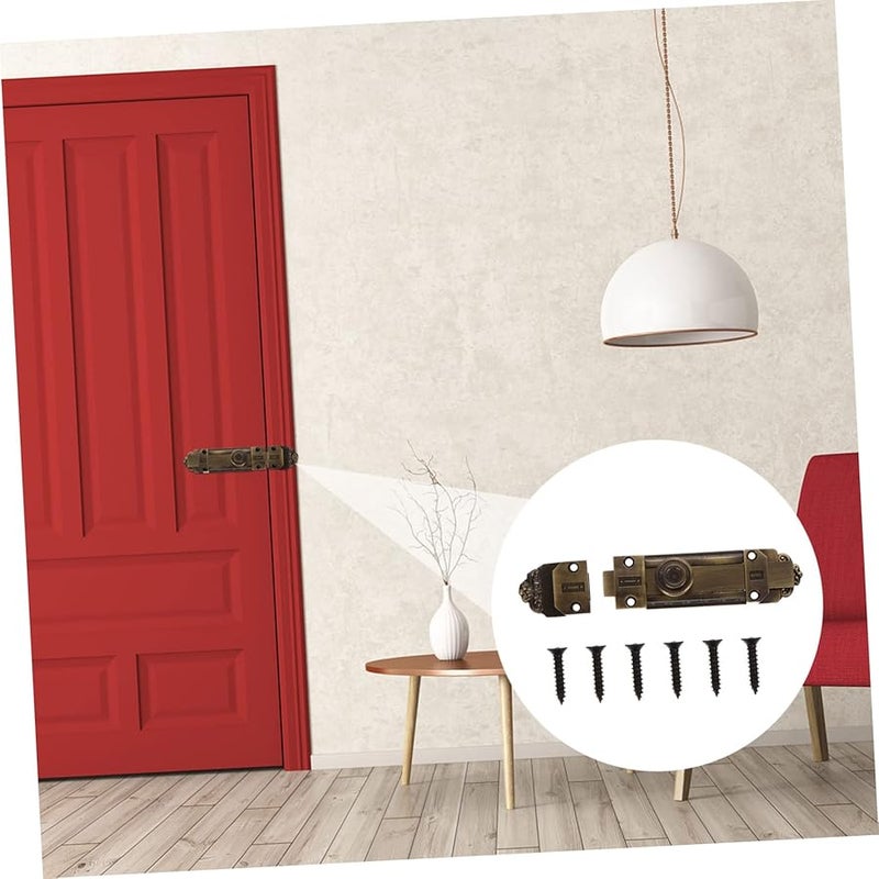 Heavy Duty Alloy Slide Bolt Latch 14X3CM For Doors Bathrooms Garages Security - Image 5